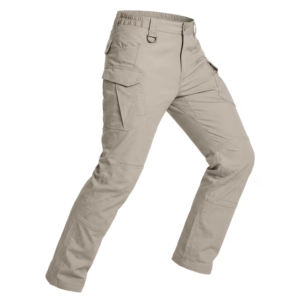 mc-001-khaki-cargo-1 Classic Khaki Cargo Trousers