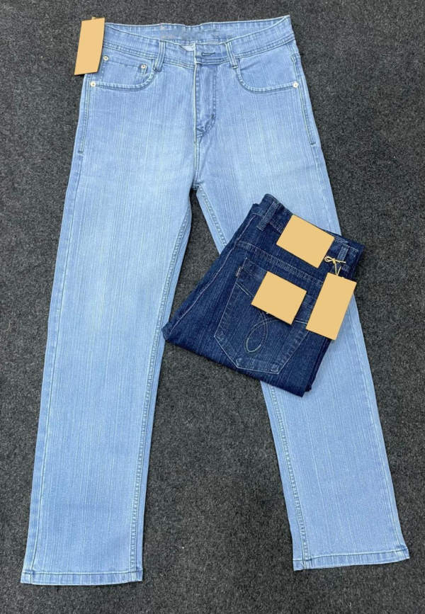 Straight Fit Light Blue Jeans