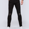 mj-003-ripped-black-jeans-2 Ripped Skinny Black Jeans