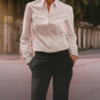 ws-001-white-shirt-2 Classic White Button-Up Shirt