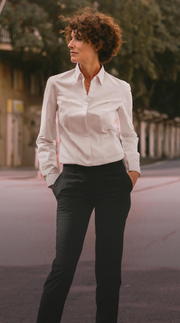 ws-001-white-shirt-2 Classic White Button-Up Shirt