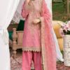 wsk-001-pink-embroidered-1 Embroidered Lawn Shalwar Kameez - Pink