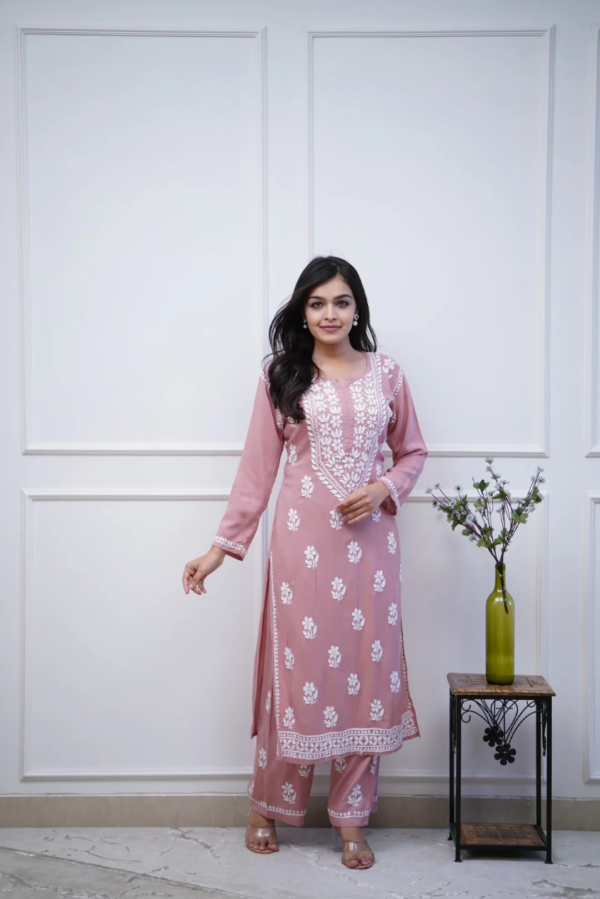 wsk-001-pink-embroidered-2 Embroidered Lawn Shalwar Kameez - Pink